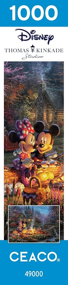 Amazon.com: Ceaco - Disney - Thomas Kinkade - Mickey